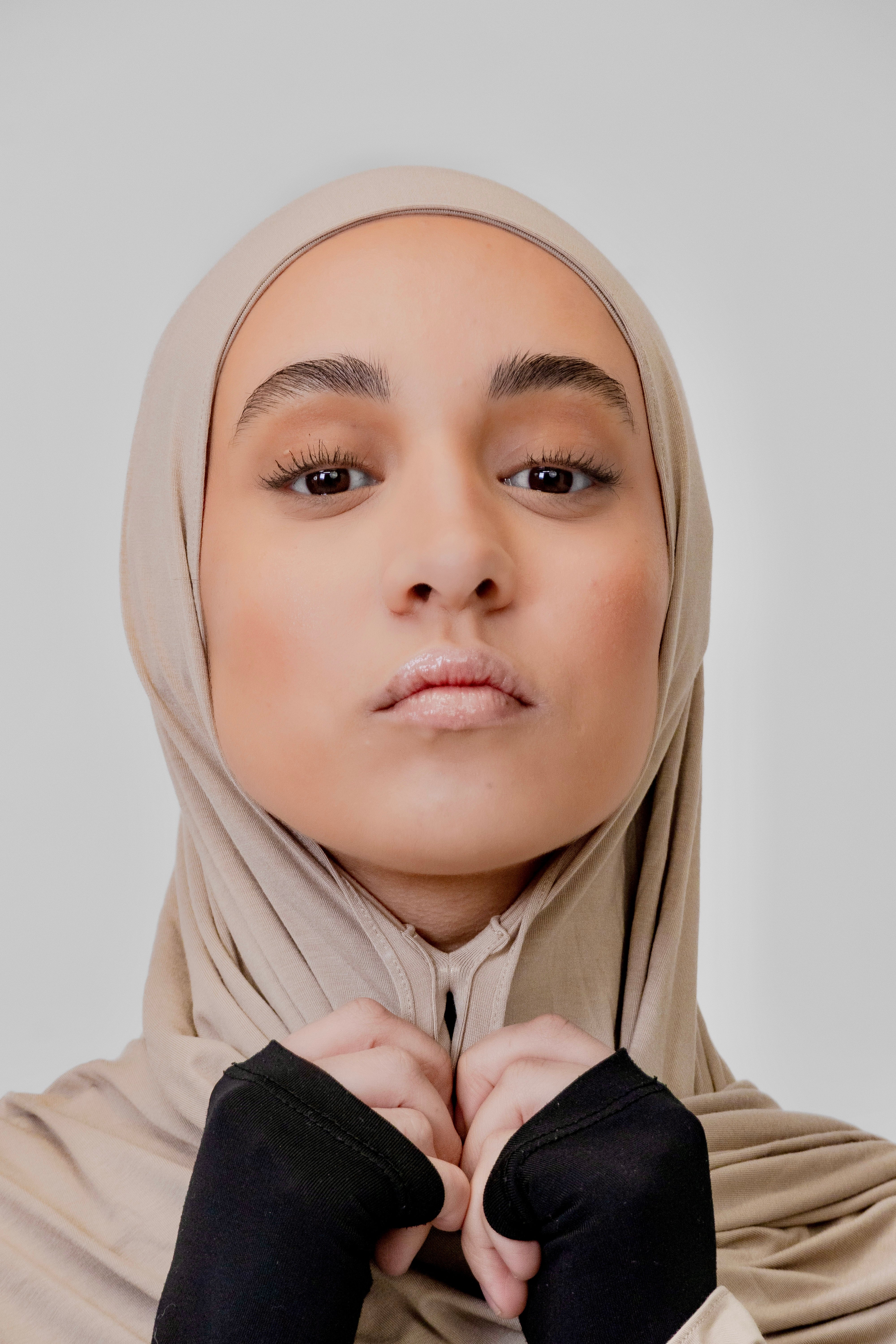 Bamboo Jersey Hijab - Technologie aimant intégré