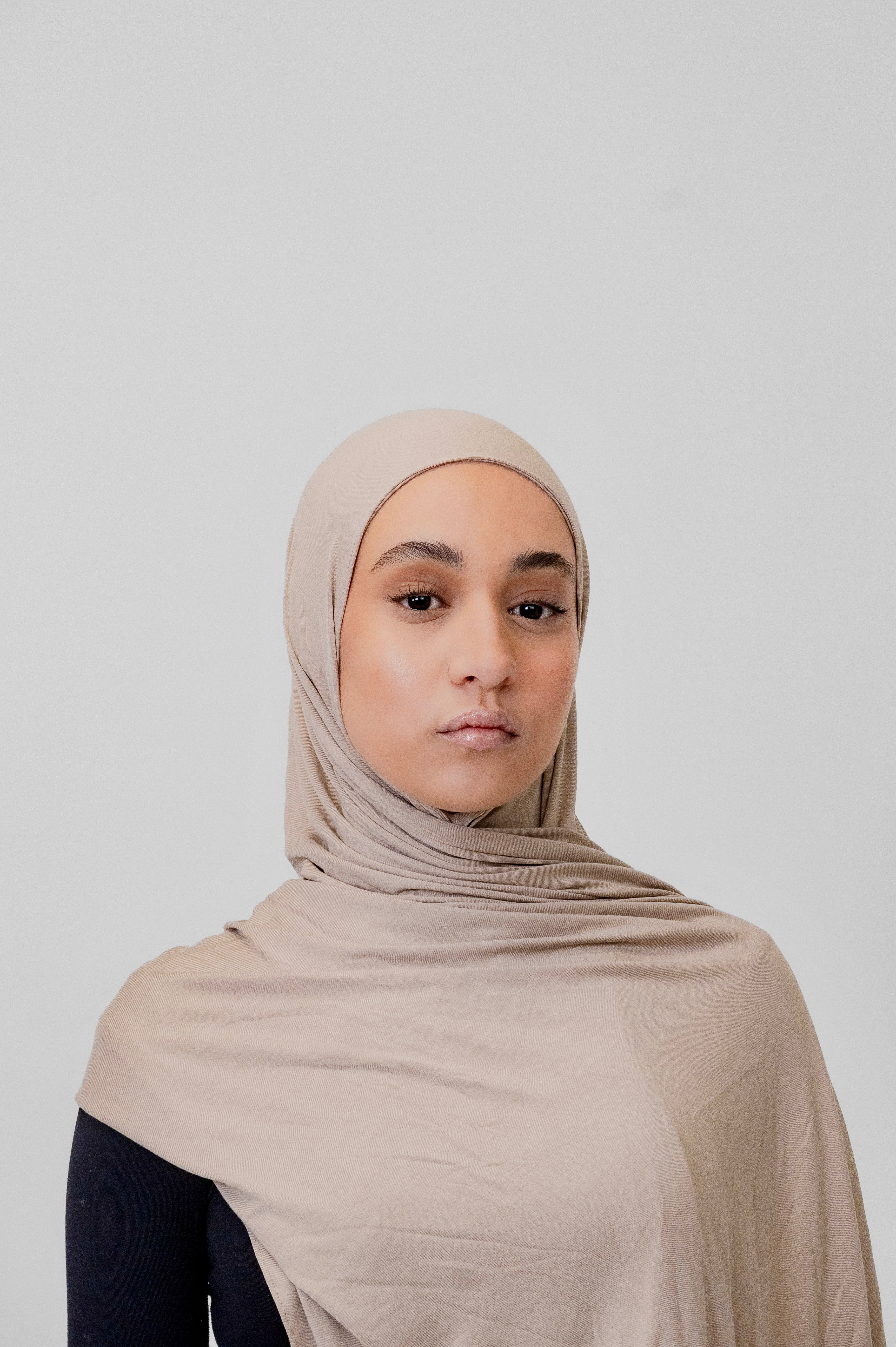 Bamboo Jersey Hijab - Technologie aimant intégré