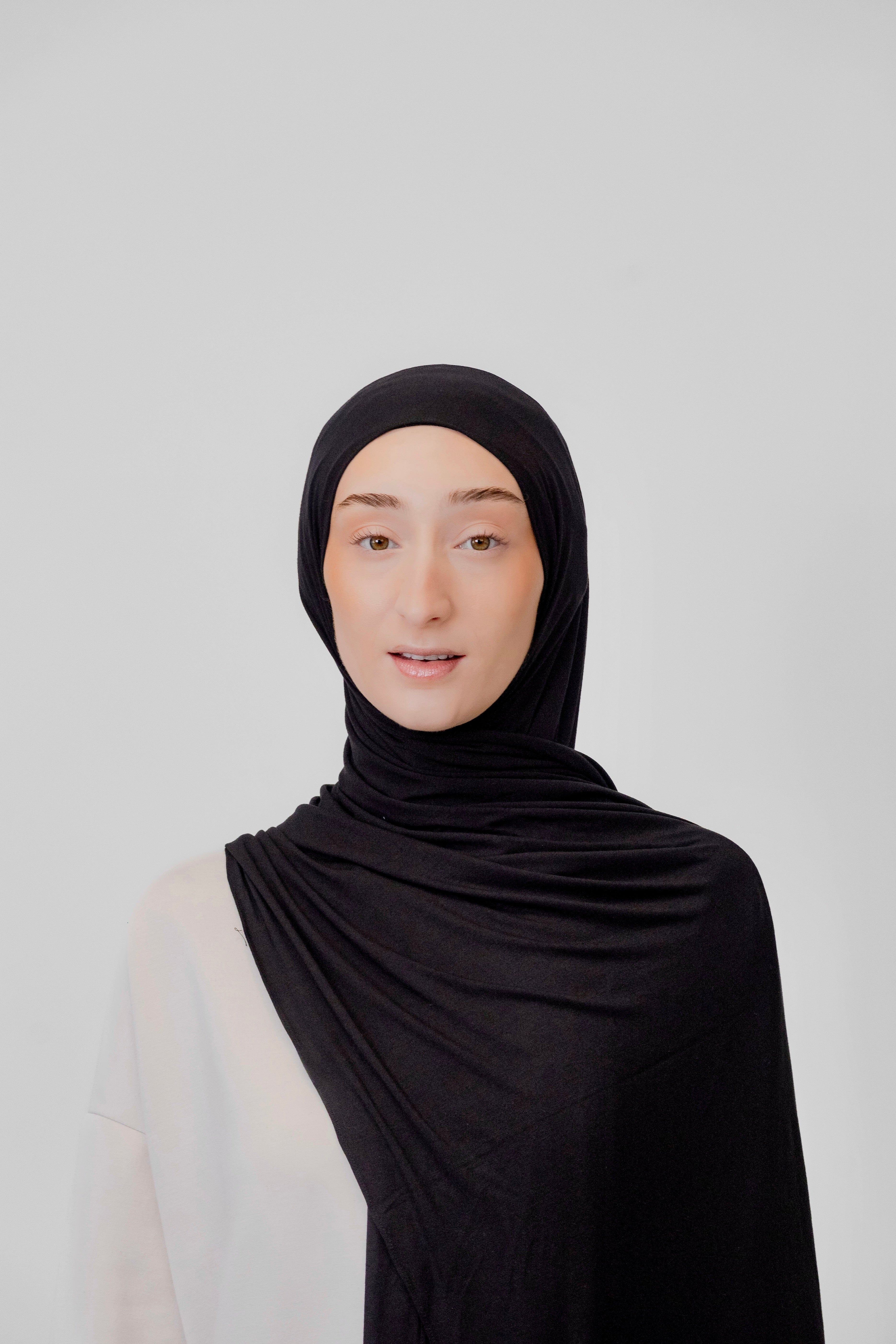 Bamboo Jersey Hijab