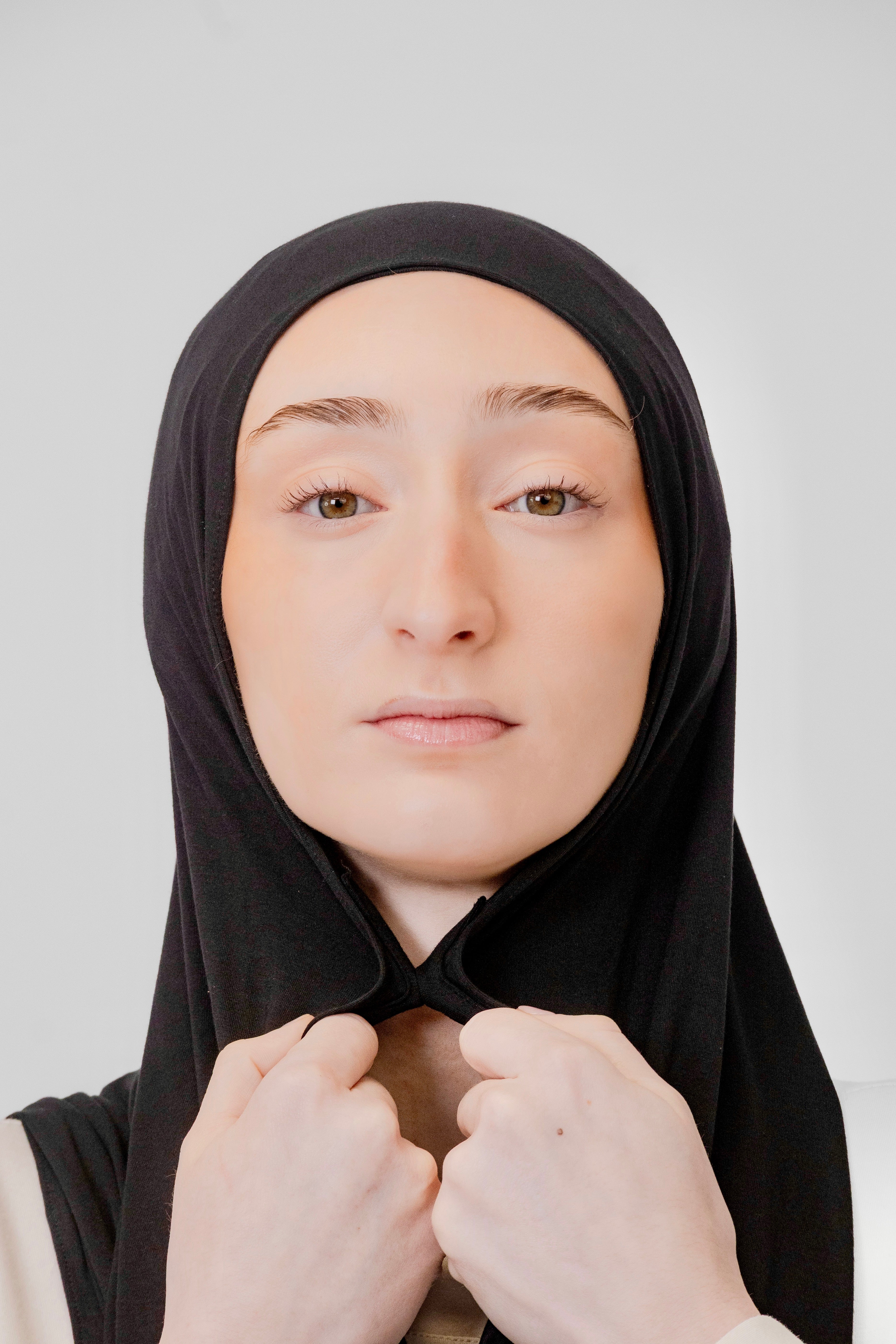 Bamboo Jersey Hijab - Technologie aimant intégré