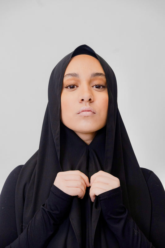 Korean Chiffon Hijab - Technologie aimant intégré